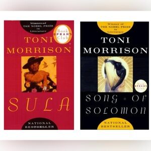 Toni Morrison Book Bundle | Sula & Song of Solomon Paperback Set